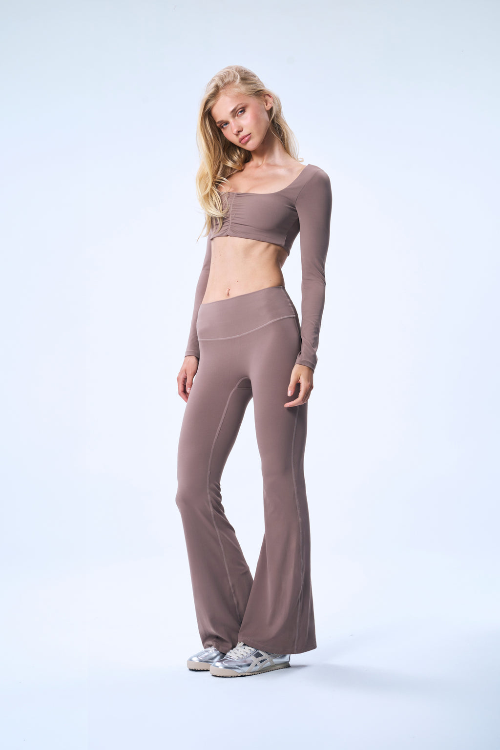 Second Skin Studio Long Sleeve Top Mushroom