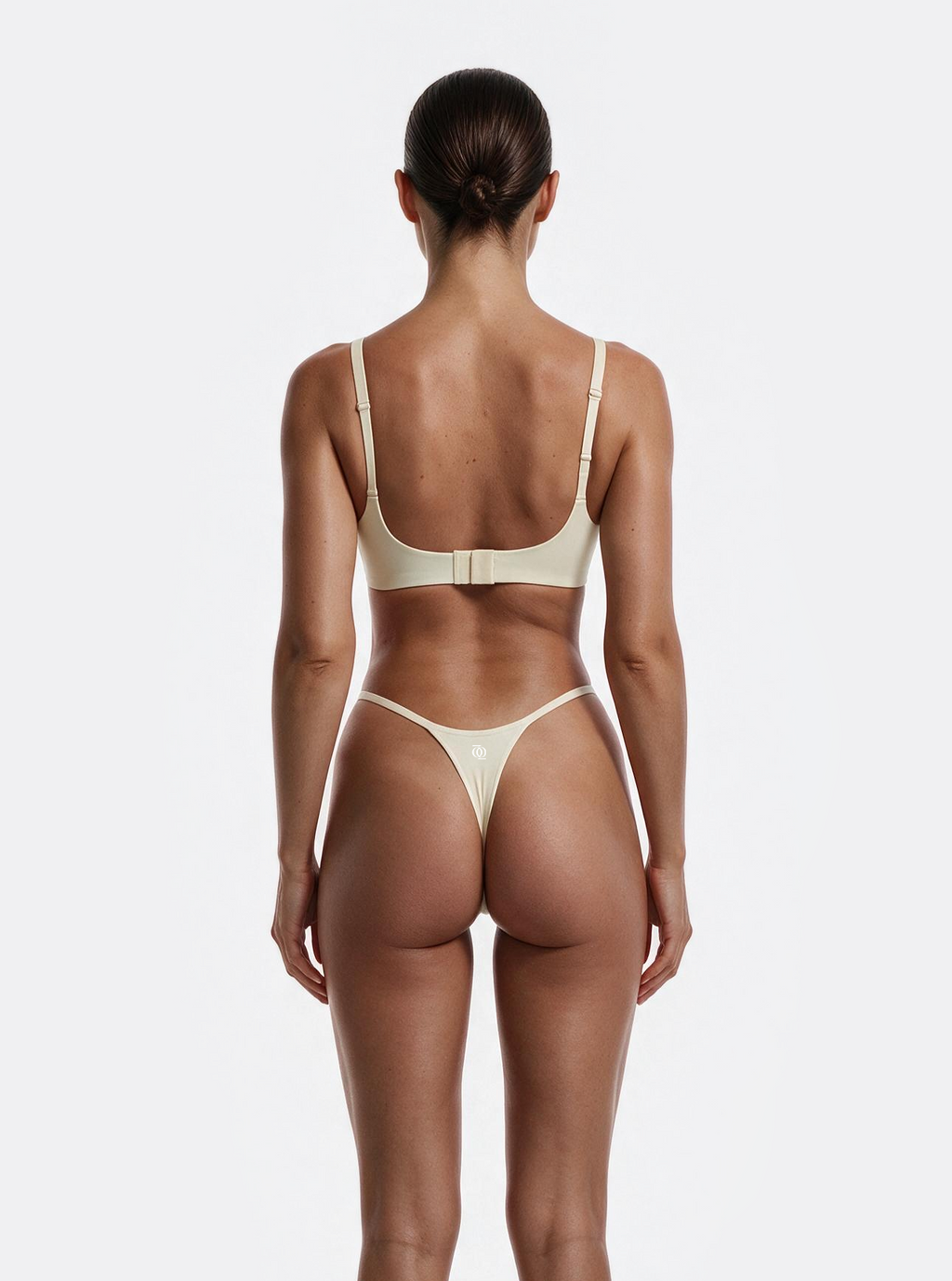 Second Skin Teardrop Push Up Bra Vanilla