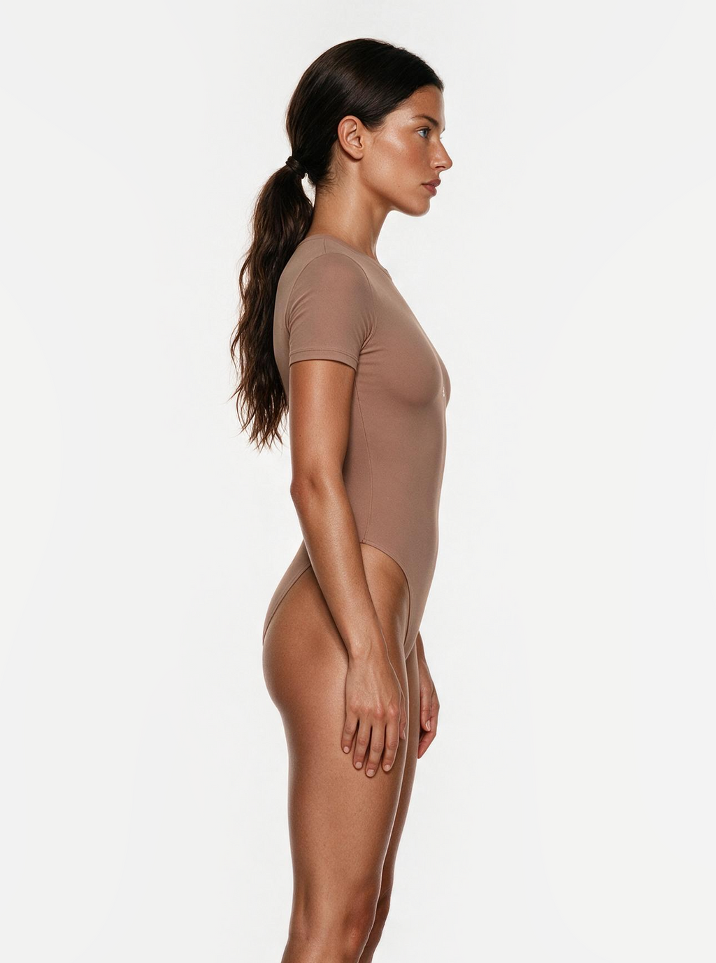 Second Skin T-Shirt Bodysuit Nude