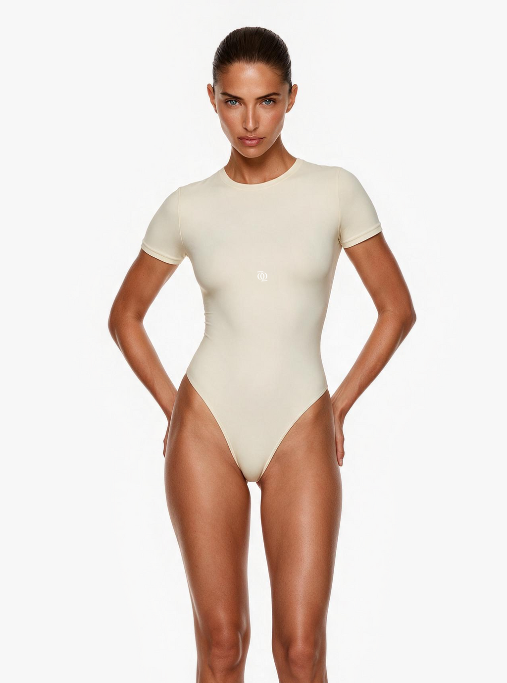 Second Skin T-Shirt Bodysuit Vanilla