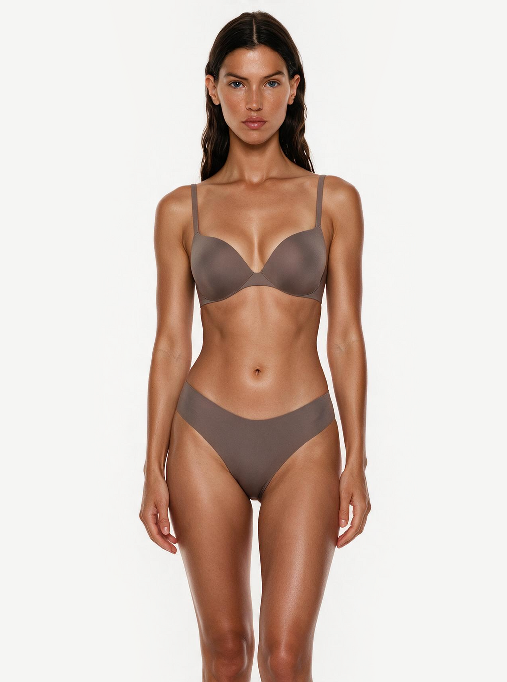 Second Skin Ultimate Push-Up Bra Mushroom